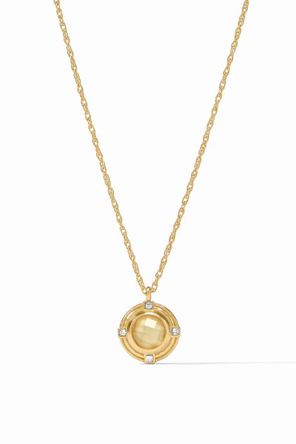 GLD Stars Coin Pendant - Yellow Gold, 18K - The GLD Shop