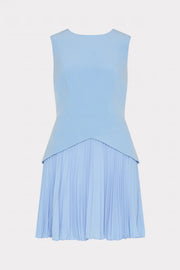 HADDY PLEATED MINI DRESS