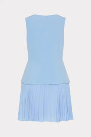 HADDY PLEATED MINI DRESS