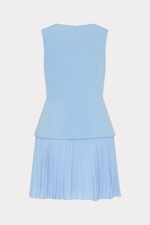 HADDY PLEATED MINI DRESS