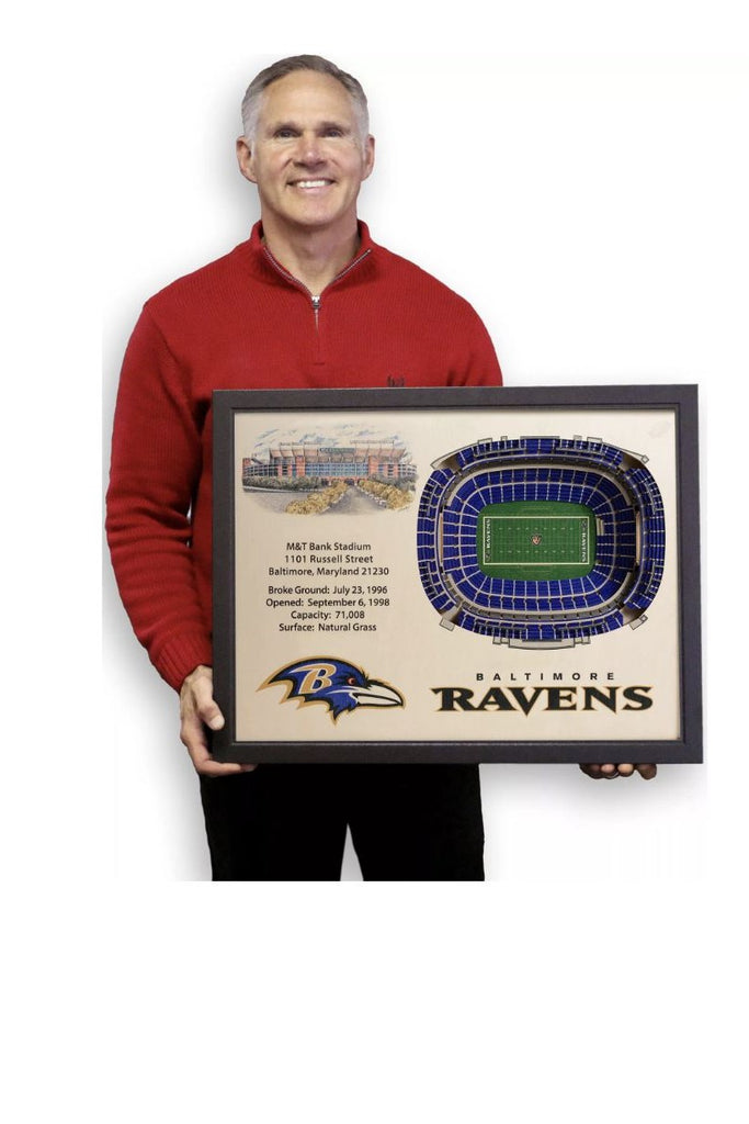 Have a question about YouTheFan NFL Baltimore Ravens 3D