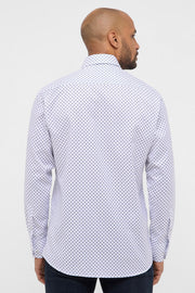 PRINTED TWILL MODERN FIT CUTAWAY COLLAR (4173-XD82)