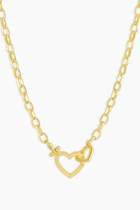 PARKER HEART MINI NECKLACE- GOLD