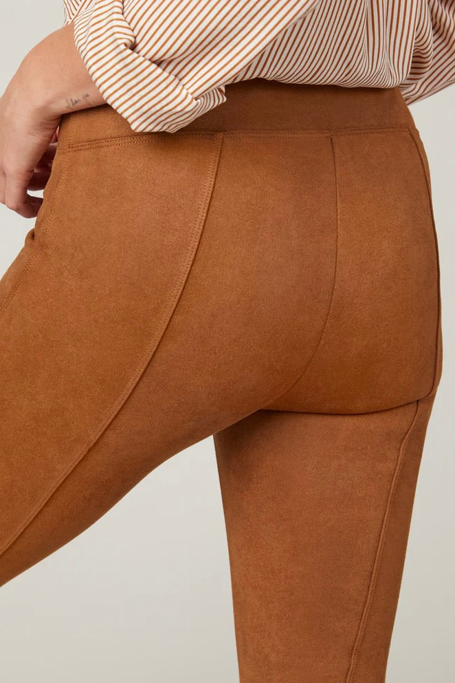 Faux suede leggings hotsell