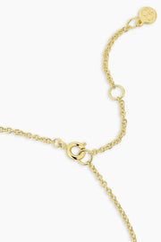 ROSE INTERLOCKING NECKLACE- GOLD