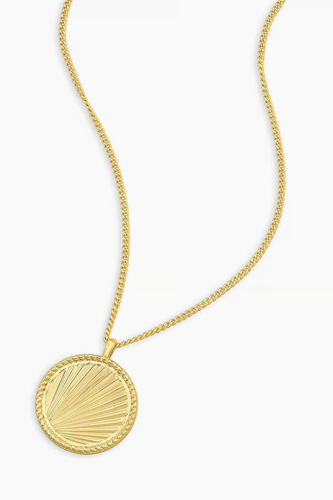 SUNNY PENDANT NECKLACE- GLD