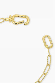 CREW LINK BRACELET- GOLD