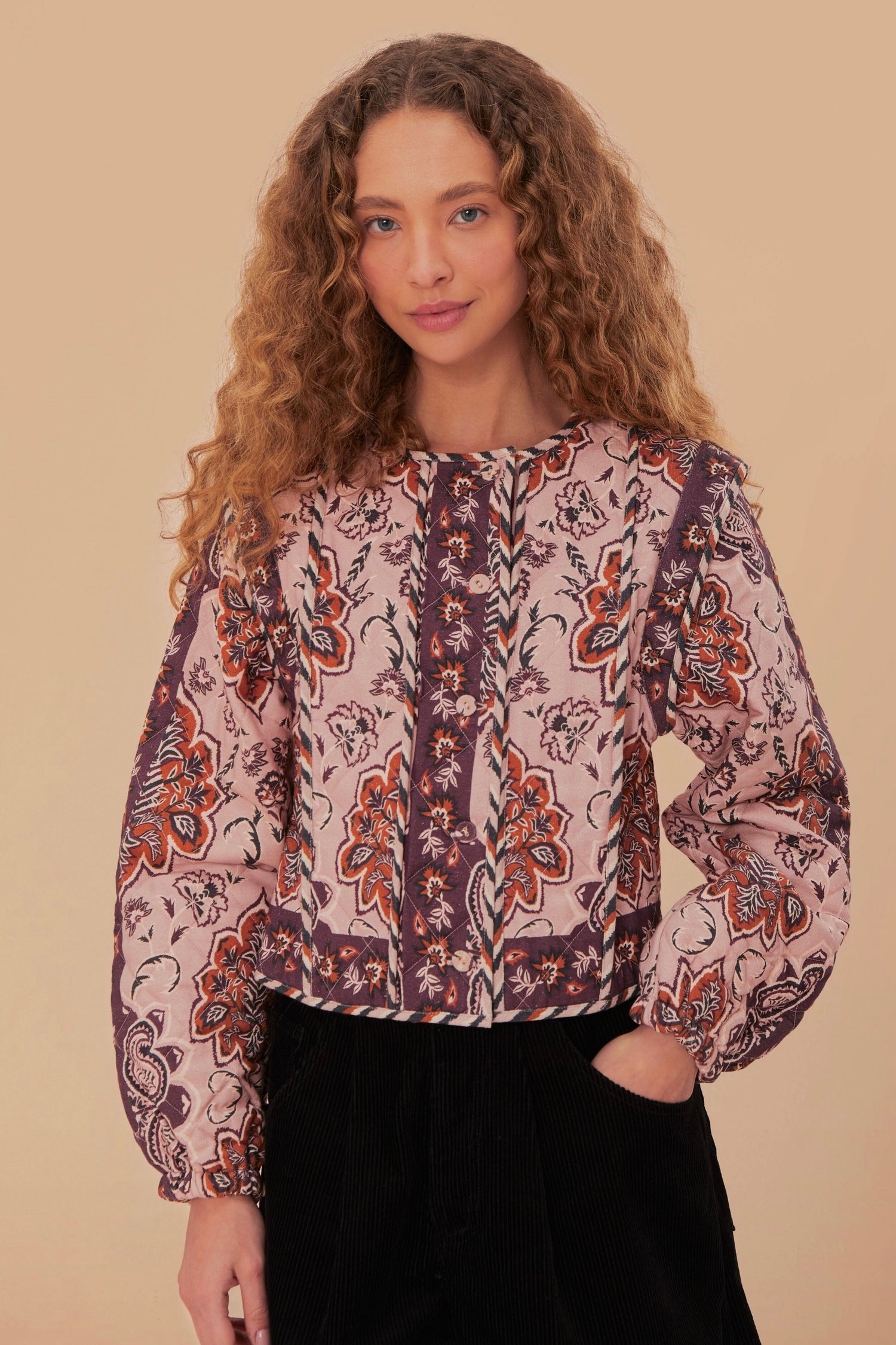 GLAM TAPESTRY LS JACKET