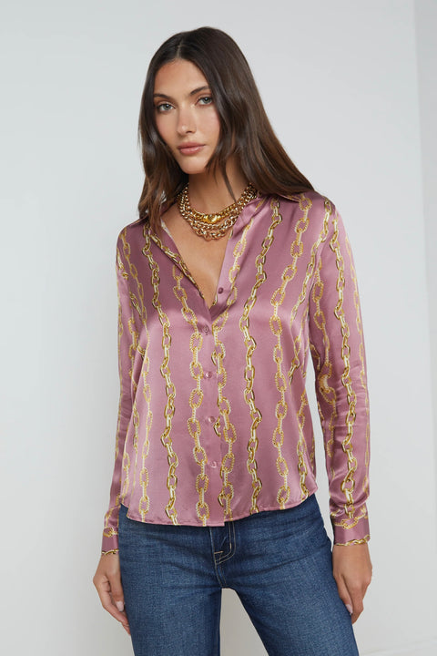 TYLER L/S BLOUSE (40223MDI)