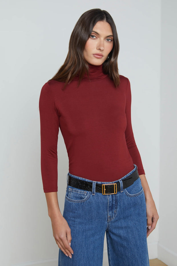 AJA TURTLENECK 3/4 SLV