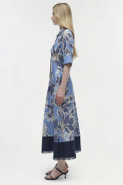 CLAUDINE S/S SHIRT MIDI  DRESS