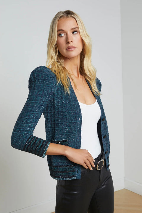 JENNI WAFFLE STITCH CARDI