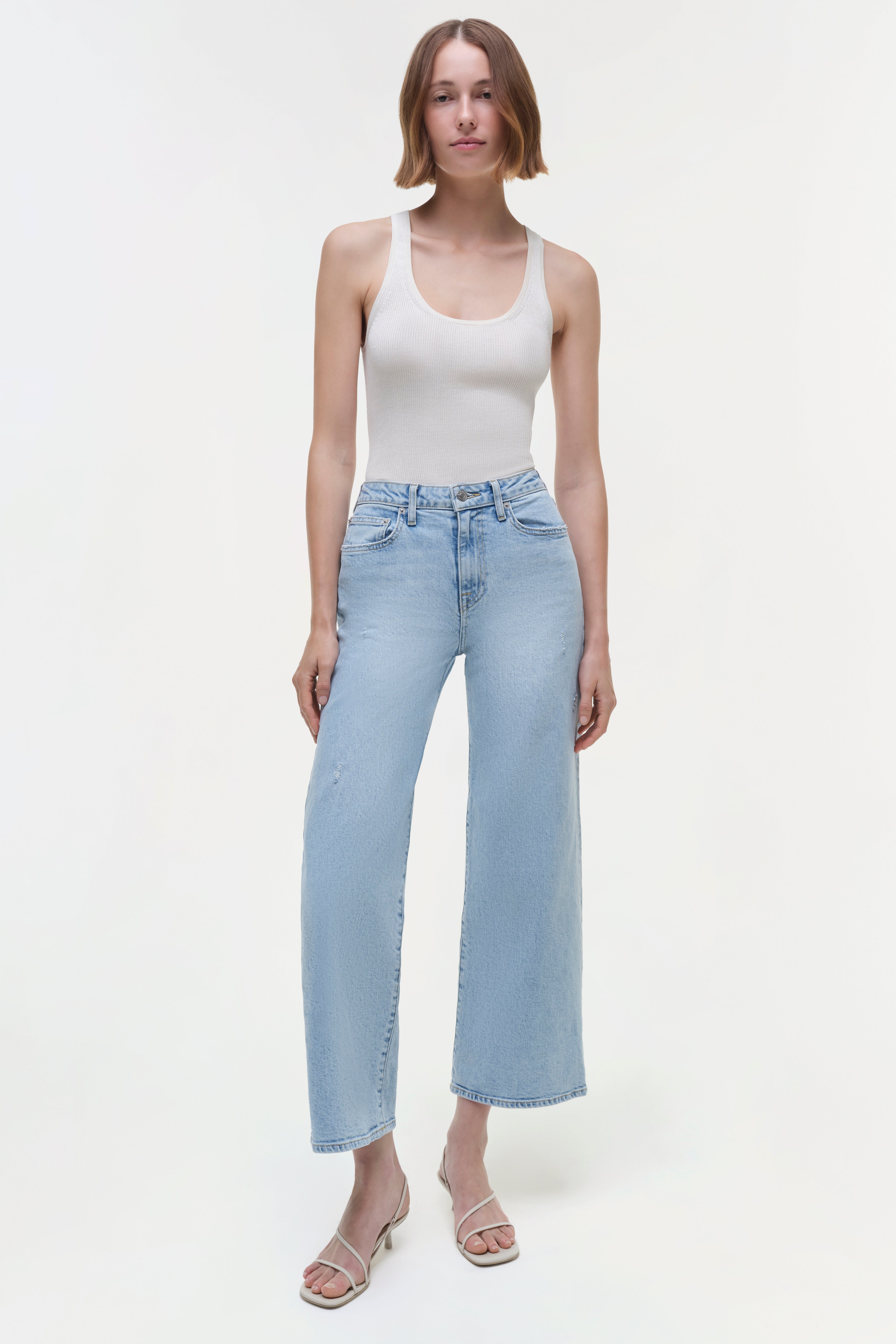 JUDE HIGH RISE CROP WIDE LEG (125-4114)