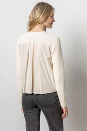 MIXED MEDIA RAGLAN SWEATER (PA1788)