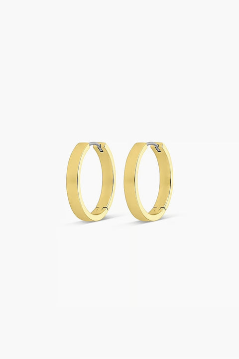 ROSE HOOPS- GOLD