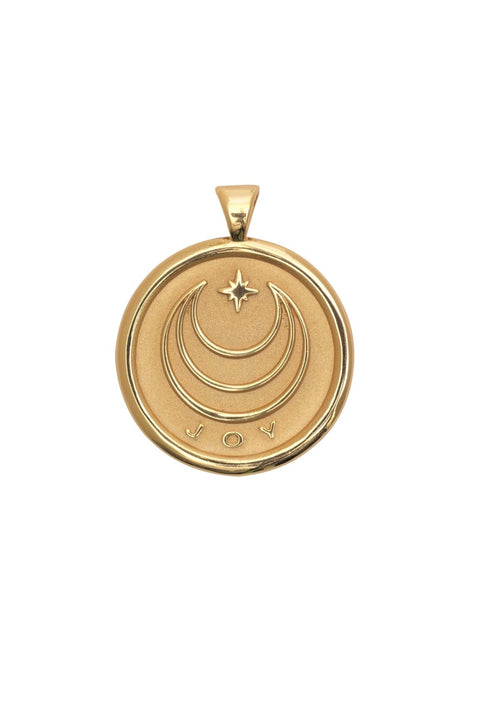 JOY SM PENDANT NECKLACE- SATELLITE CHAIN