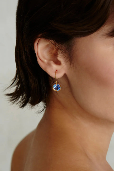 BIRTHSTONE DROP EARRINGS