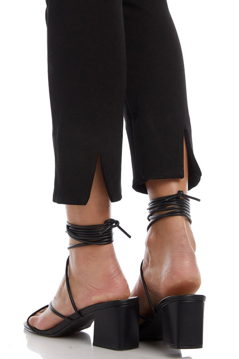 ANKLE SLIT PANT