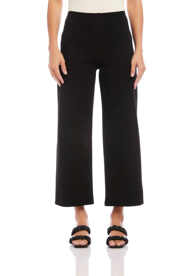 WIDE LEG CROPPED PANT