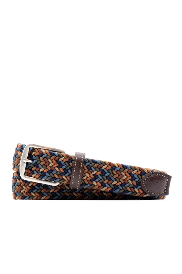 NEWPORT WOVEN ITALIAN RAYON ELASTIC BELT (60384)