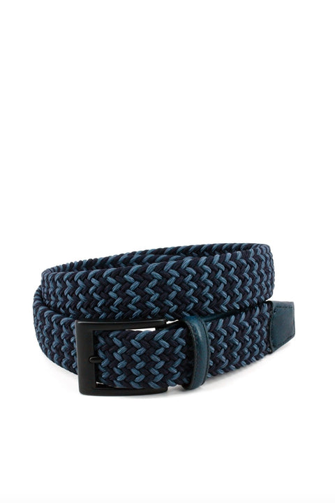 ITALIAN CHEVRON BRAIDED COTTON BELT (65522)