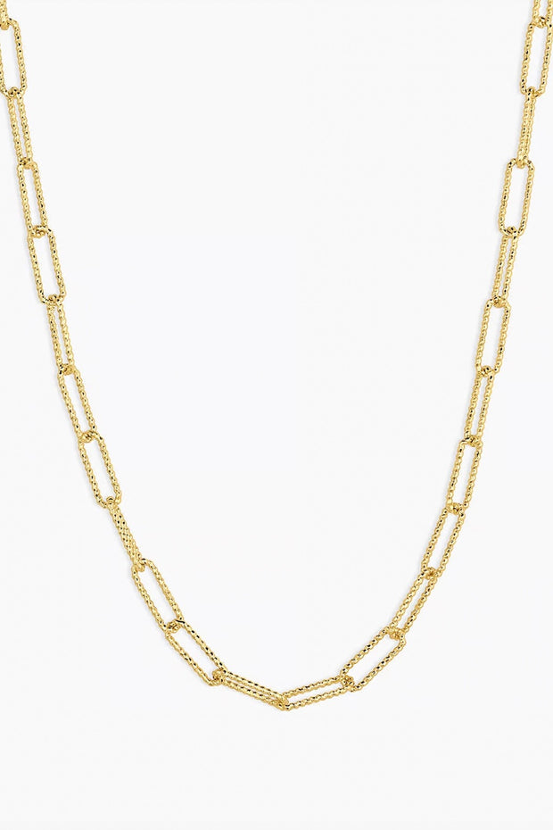 CREW LINK NECKLACE- GOLD