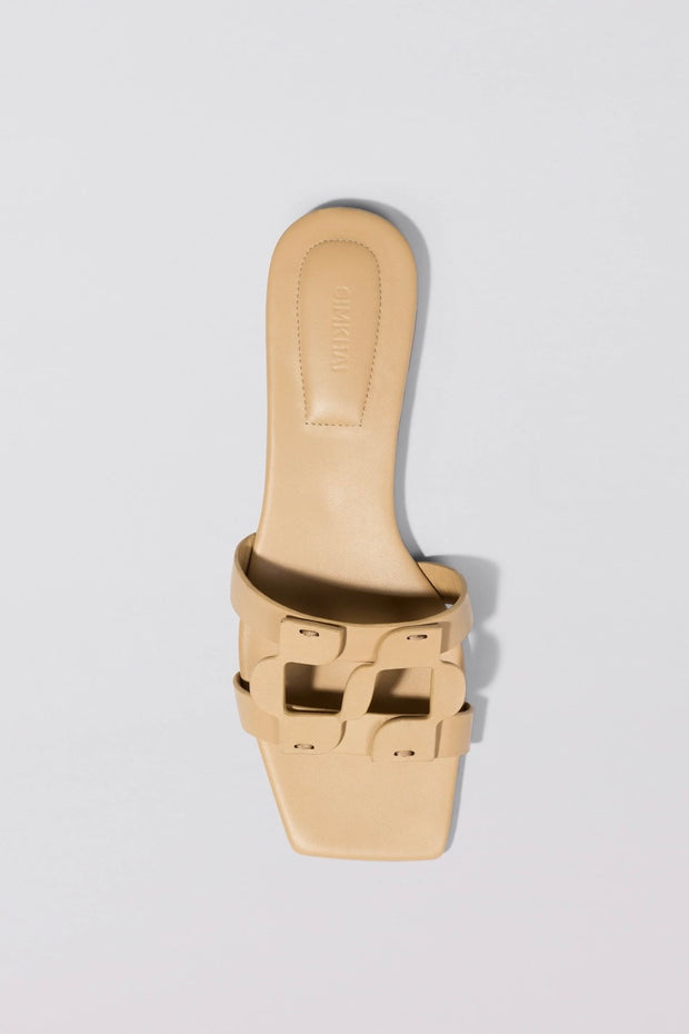 SIMKHAI MONOGRAM FLAT SLIDE