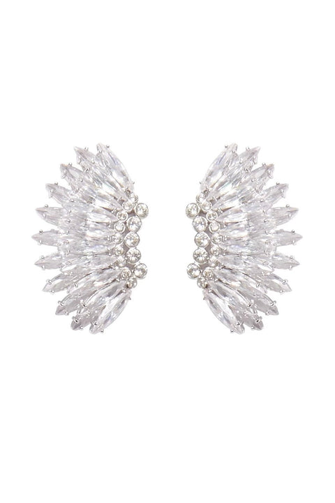 CRYSTAL MINI MADELINE EARRINGS