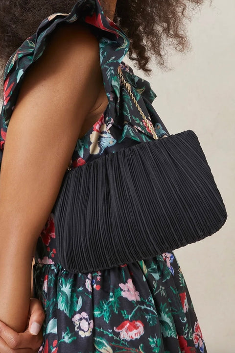 BRIT PLEATED POUCH