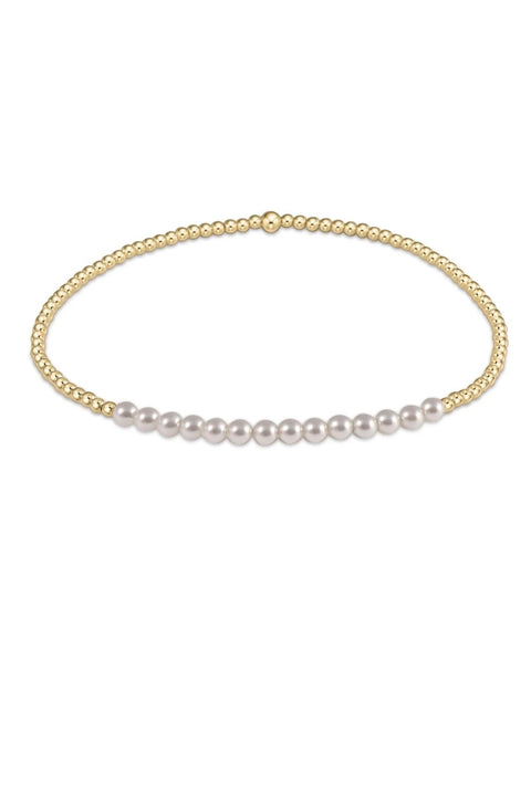 GOLD BLISS 2MM BEAD BRACELET