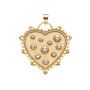 LOVE IN THE AIR HEART PENDANT- CLASSIC ROLO CHAIN