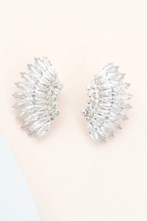 CRYSTAL MINI MADELINE EARRINGS