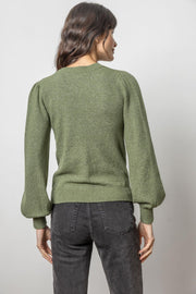 FULL SLV V-NECK SWEATER (PA2675)