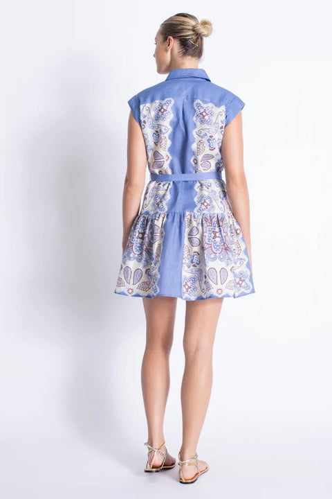 ANTOINETTE PRINT MINI DRESS