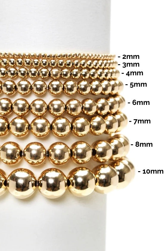 3MM SIG BRACELET- GOLD/6.5