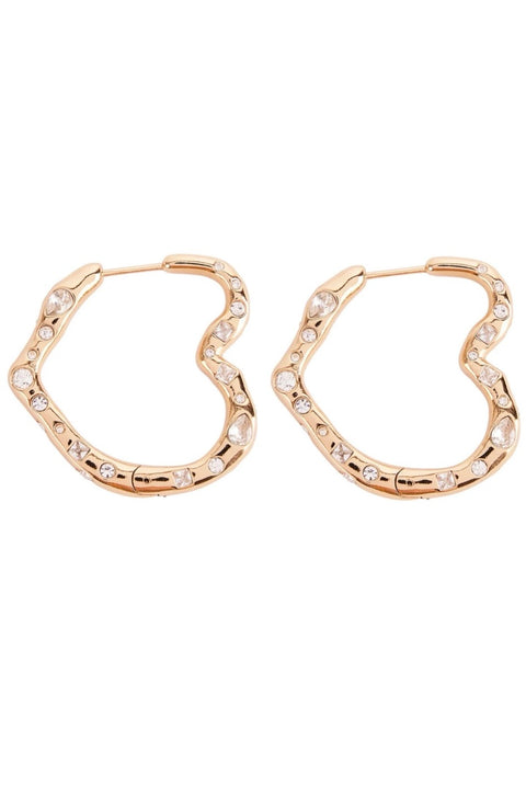 EROS HOOPS- GLD/CLEAR