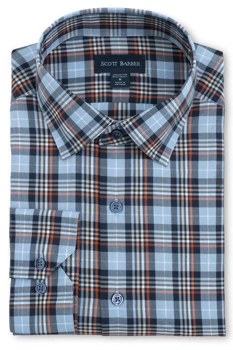 PERFORMANCE COLLEGIATE PLAID LS SHIRT