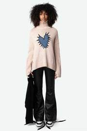 ALMA WE HEART SPIKE SWEATER