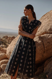 AURORA EYELET DRESS