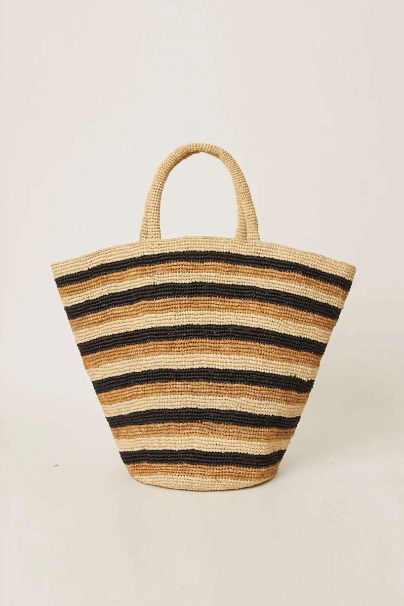 MARISOL STRIPED TOTE