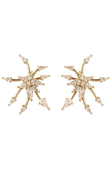 GRAMERCY STUDS- GLD/CLEAR