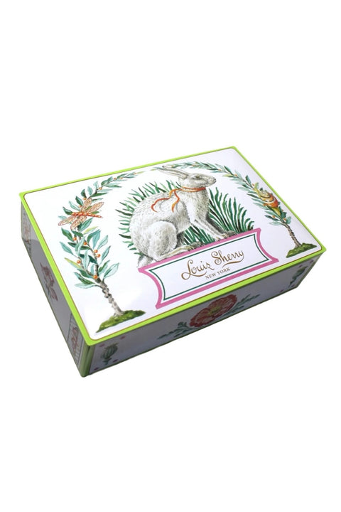 HARRISON HOWARD BUNNY RABBIT CHOCOLATE TIN