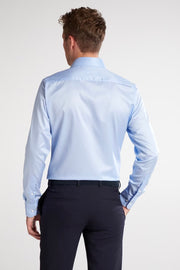 LUXURY SHIRT SLIM FIT CUTAWAY COLLAR SKY