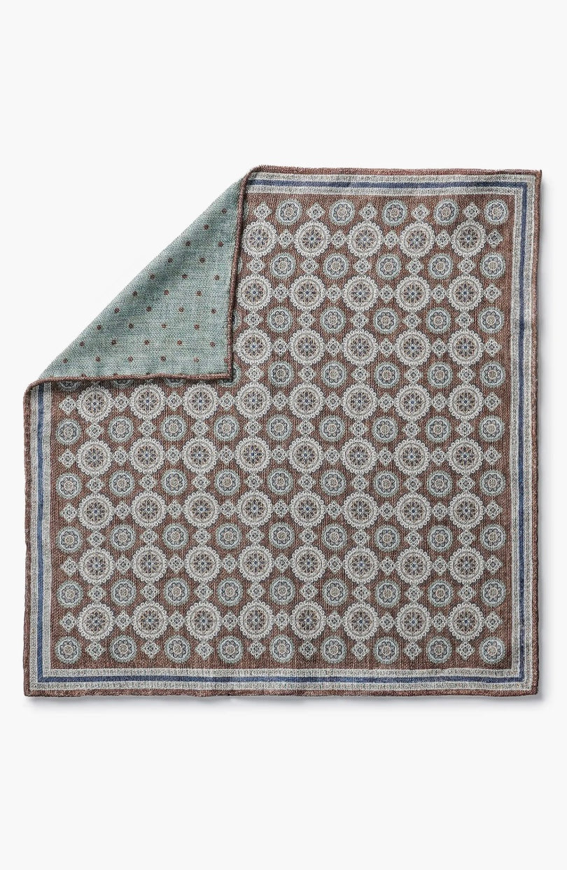 SELBY SILK POCKET SQUARE