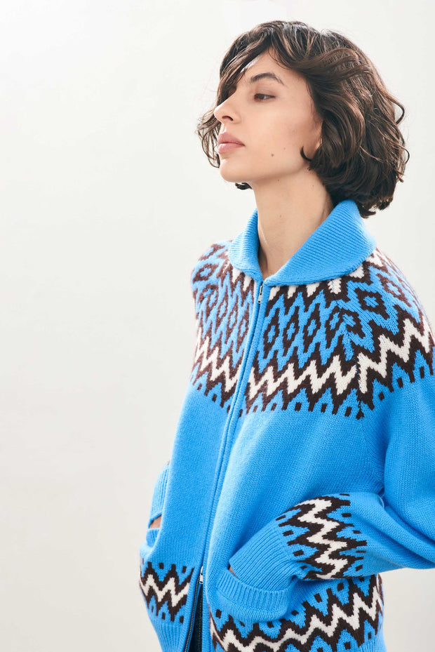 SKI ZIP UP SWEATER (ZNC25-060)