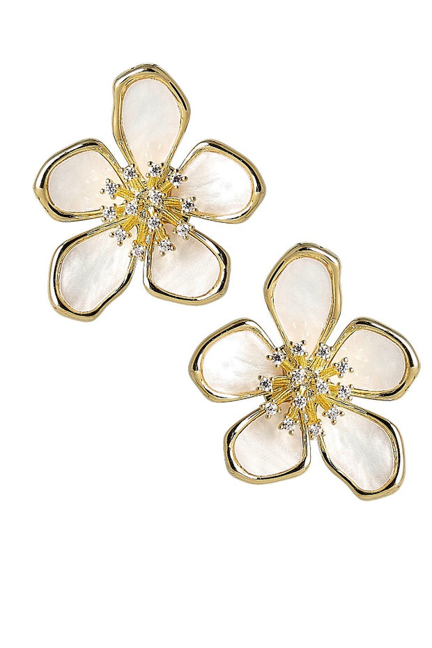 ELINORE MOP STUD EARRINGS