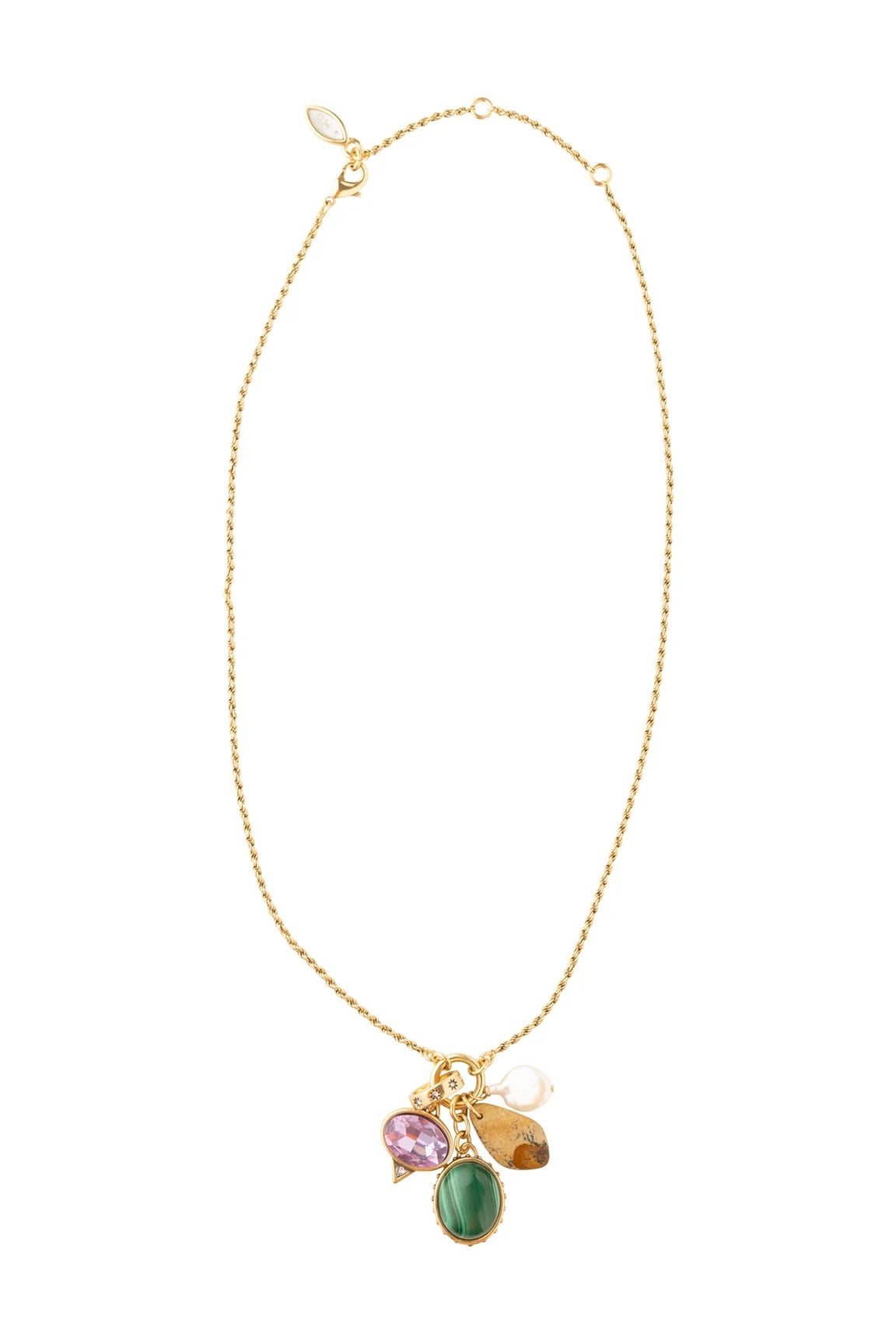 LEONARD CHARM NECKLACE- MULTI