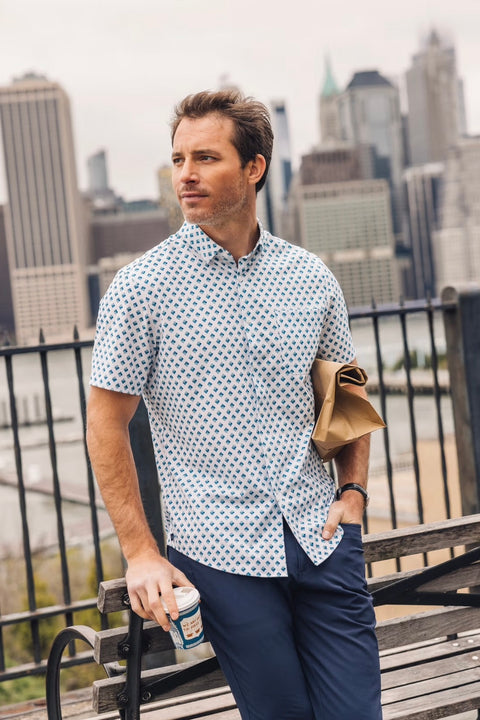 LEEWARD SS DRESS SHIRT