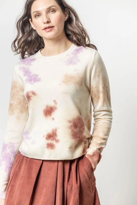 TIE DYED CREWNECK SWEATER (PA2680)