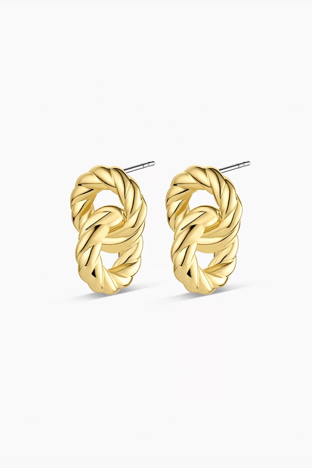 CREW HELIUM EARRINGS- GLD